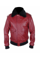 Men's Red Bomber Jacket